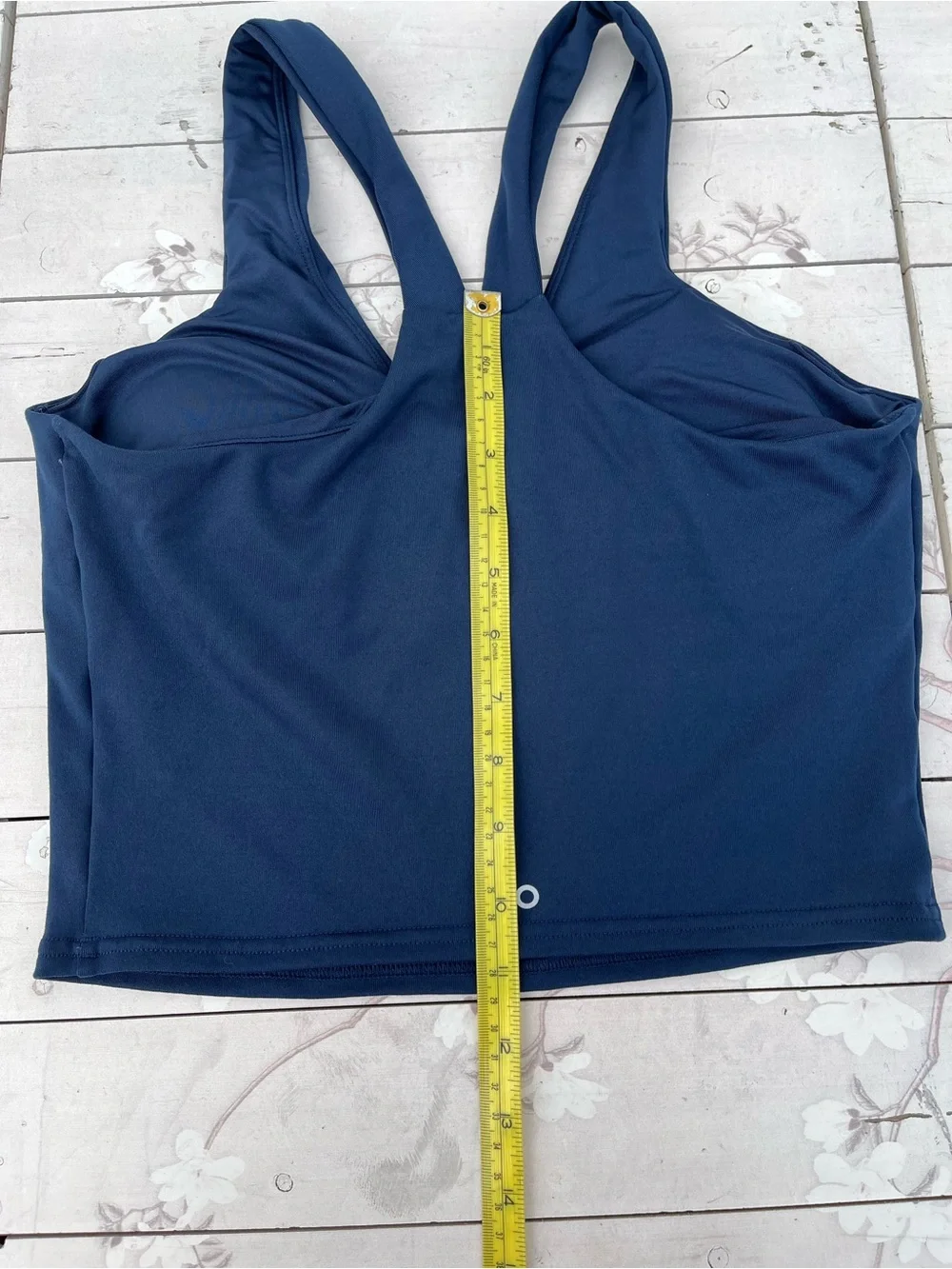 ALO Yoga Deep Blue V-Neck Sports Tank